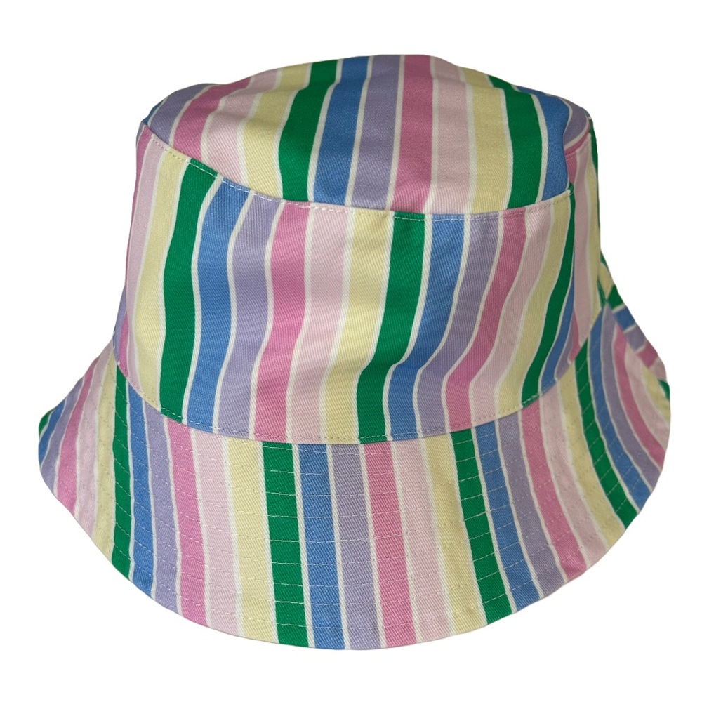 NWT GAP Kids Colorful Striped Reversible Bucket Hat